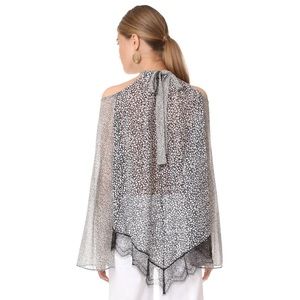 10 Crosby Derek Lam Silk Cold-shoulder Halter XS/0 NWT